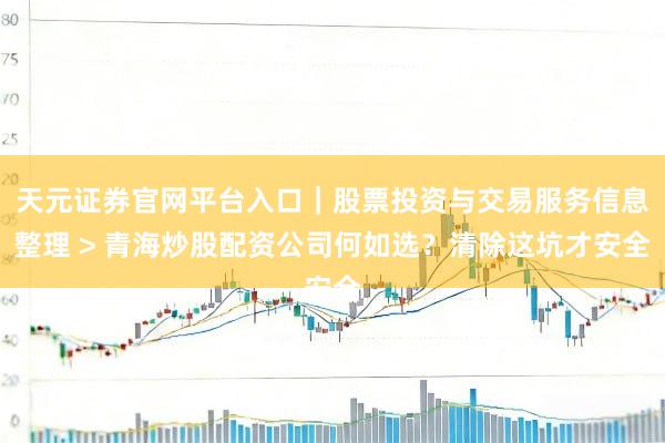 天元证券官网平台入口｜股票投资与交易服务信息整理 > 青海炒股配资公司何如选？清除这坑才安全